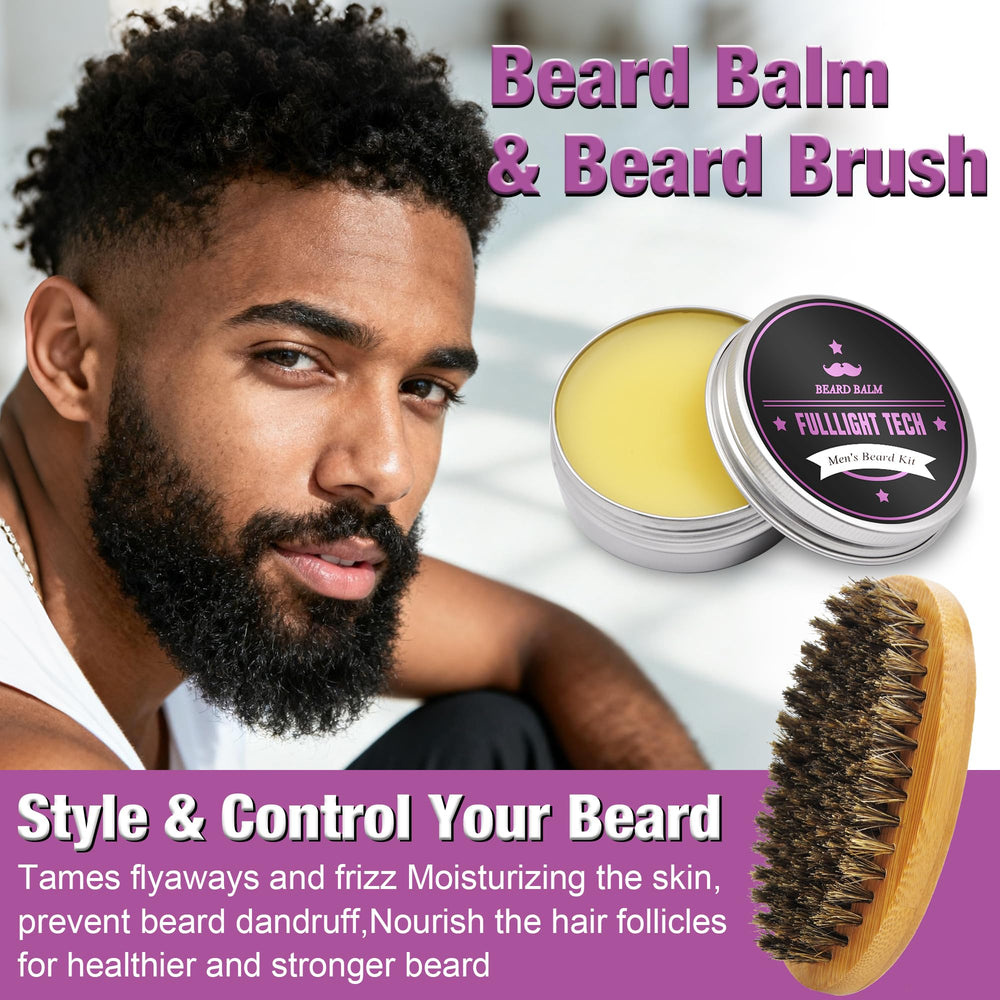 Huile barbe pamplemousse FULLLIGHT TECH: parfum vif et revitalisant.
