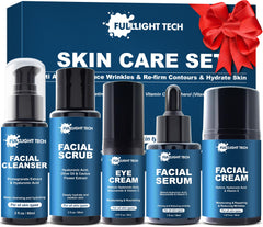 Fulllight Tech coffret soin homme avec packaging élégant, idéal comme cadeau.