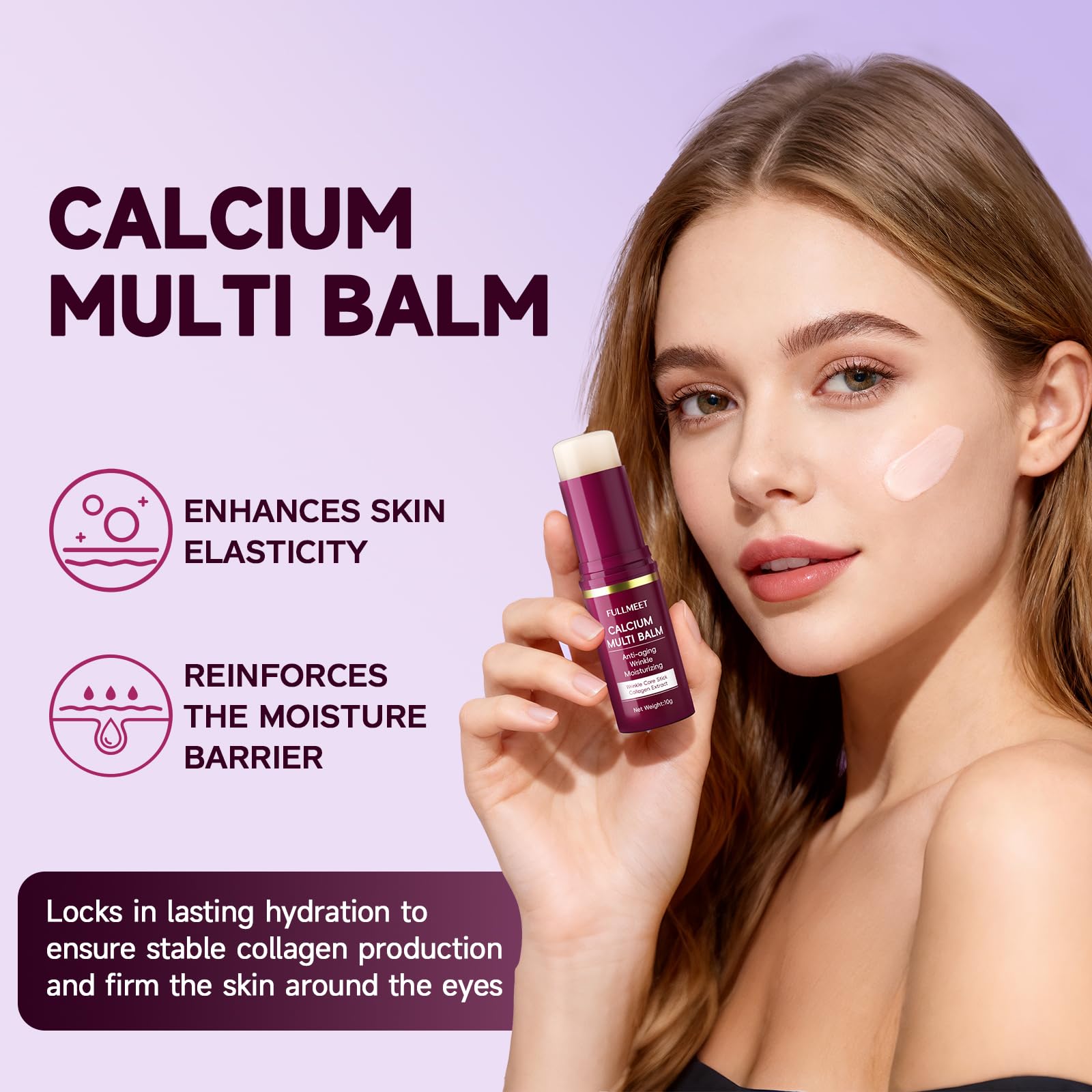 FullMeet crème calcium intense: texture légère et confort immédiat.