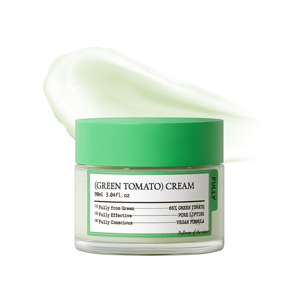 FULLY Crème tomate-verte en pot, hydratation riche