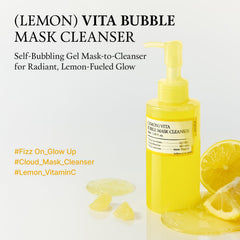 FULLY Lemon Vita gel-mousse-visage commence à mousser en 30 secondes.