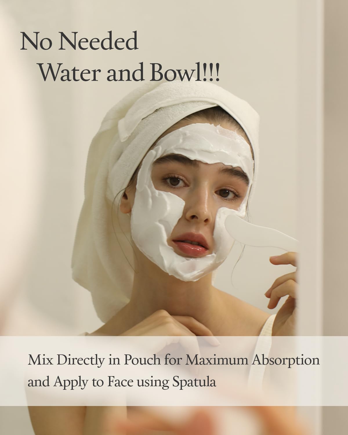 FULLY Masque modelant riz: emballage durable et respectueux de l environnement.