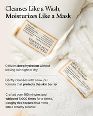 Pores mieux purifiés après utilisation, grâce au mélange nettoyant et masque.