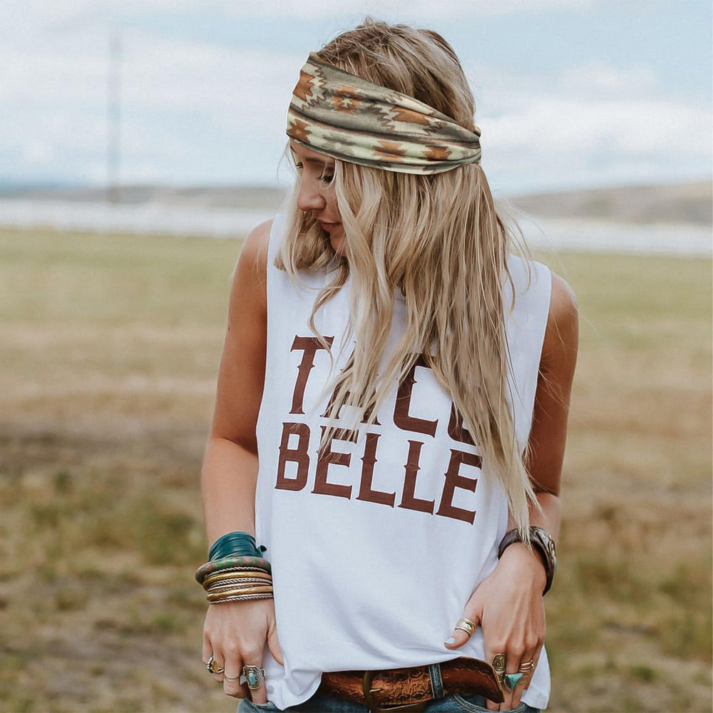 FULZTEY bandeau boho large antidérapant: maintien sûr pendant l'entraînement.