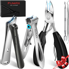 FUMAX – ensemble ciseaux ongles: coupe nette et précise.