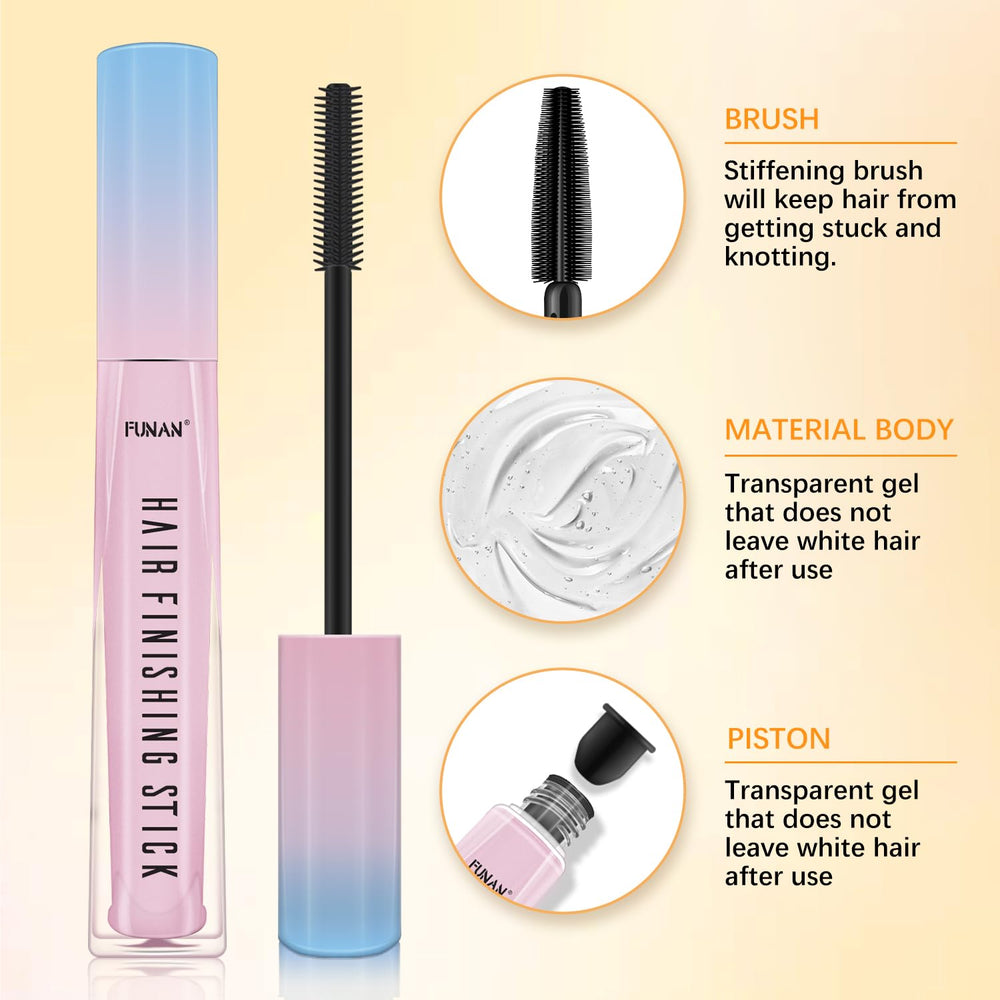FUNAN stick finition coiffage: application facile pour un style durable et soyeux