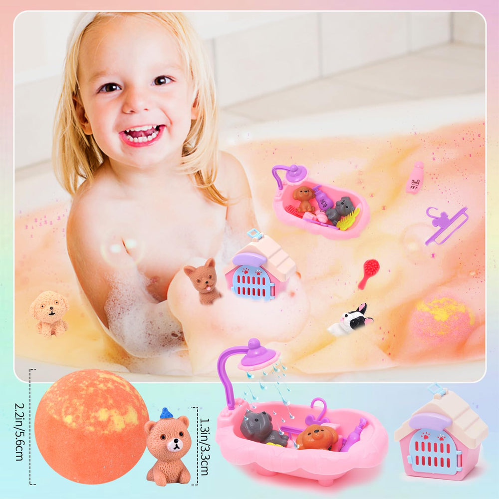 Funcrevity Boules-bain pour filles et garçons, offre une expérience colorée et mémorable.