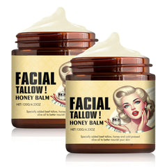 Funfunman baume fouetté au suif-boeuf et miel pour hydrater durablement la peau