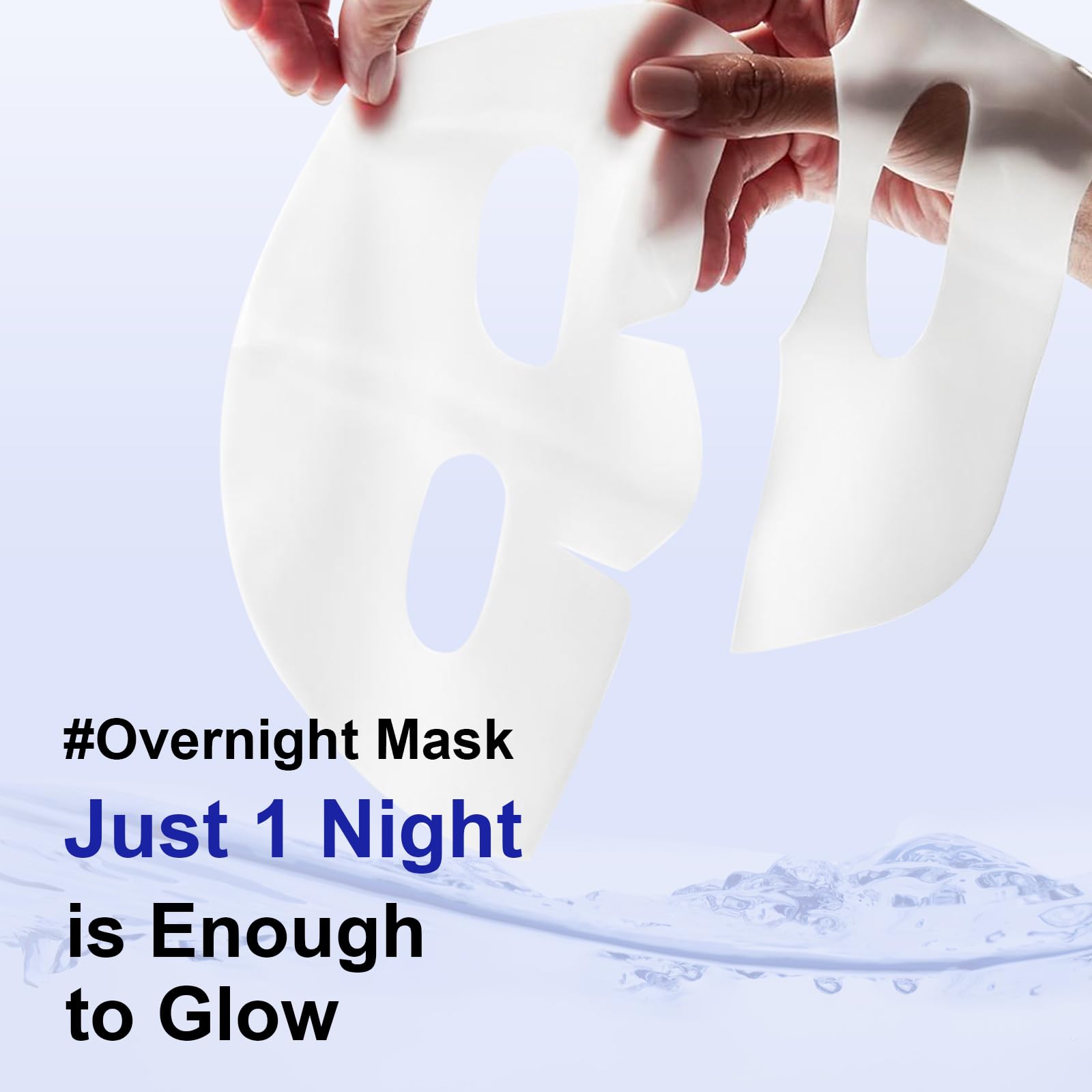 Ensemble quatre masques FUNNIR pour une routine nocturne régulière.