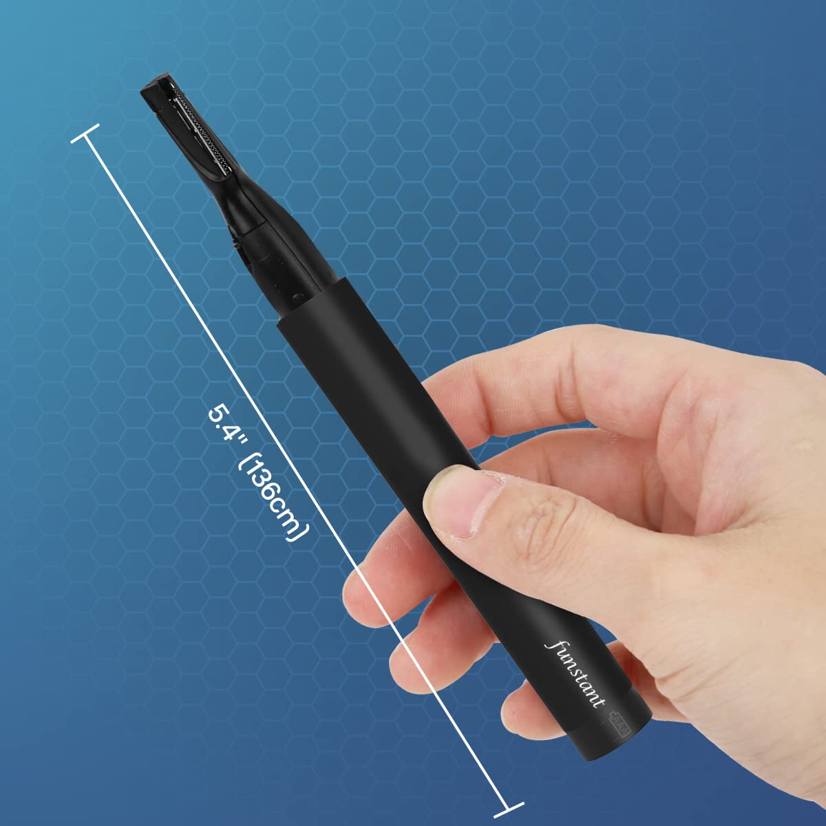 Funstant Rasoir Sourcils Contour Naturel: suit les contours de la peau.