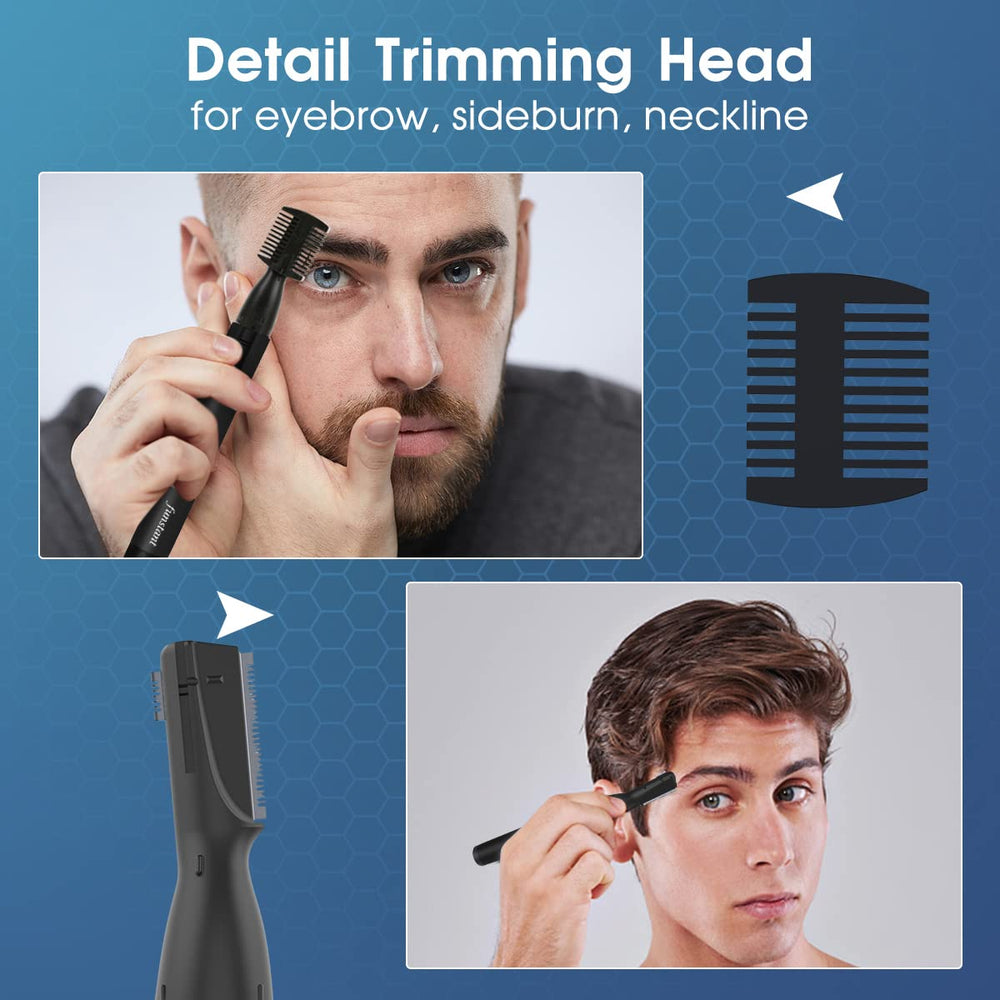 Funstant Rasoir Sourcils Avec Peigne: longueur réglable et coupe maîtrisée.