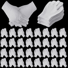 Gants coton Funtery, paquet de 240 pièces, parfaits pour une utilisation quotidienne et le soin des mains.