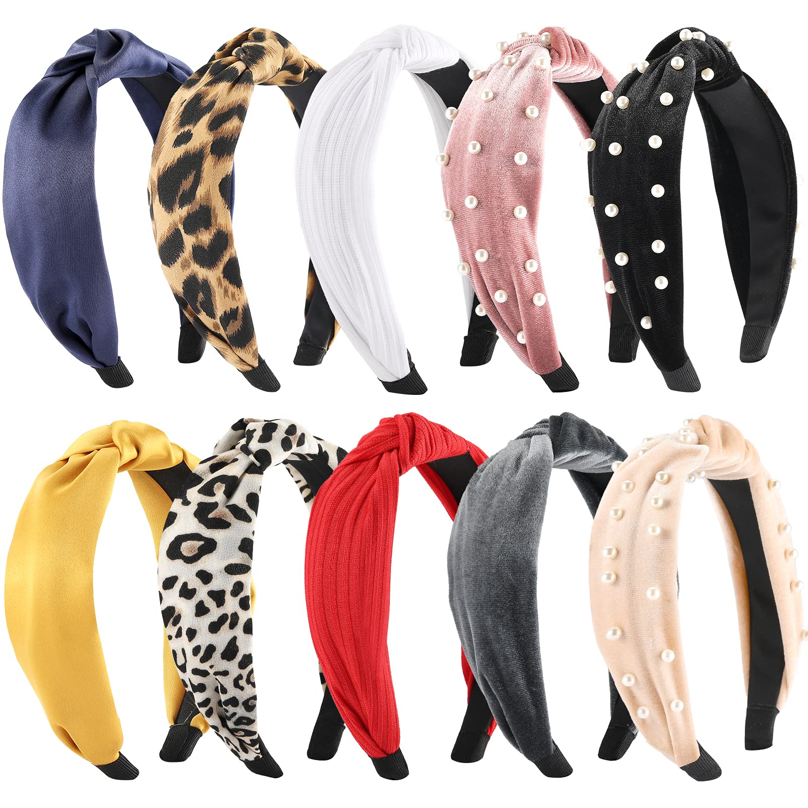 Bandeau Funtopia imprimé leopard beige, apporte allure moderne