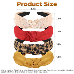 Bandeau Funtopia velours bordeaux avec noeud, apporte touche audacieuse