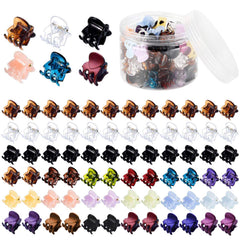 Pinces à cheveux mini Funtopia en couleurs assorties, pour tous les looks.