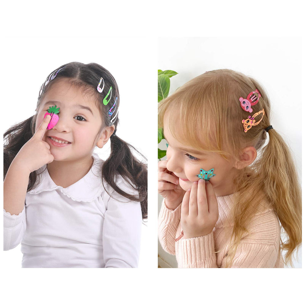 Pinces Funtopia animaux, design câlin, idéal pour petites filles et adolescents.