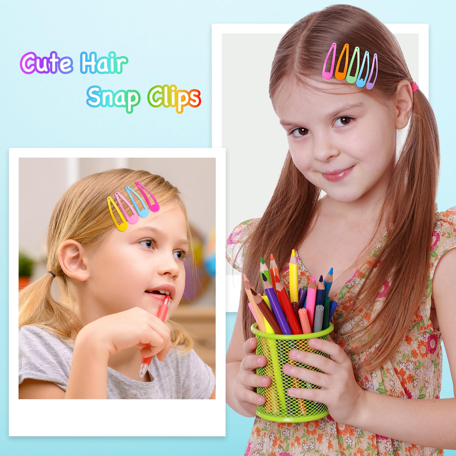 Pinces Funtopia utilisation rapide, processus de coiffage simple.