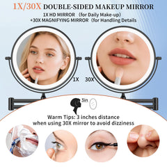 Bras articulé à 360° et extension pour viser le bon angle