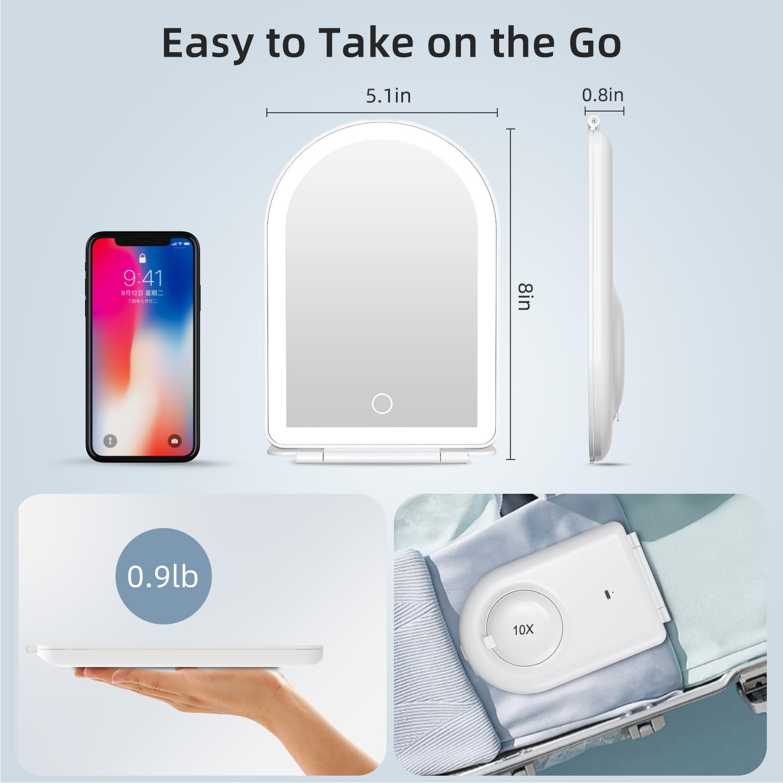 Conception ultra-compacte et légère FUNTOUCH
