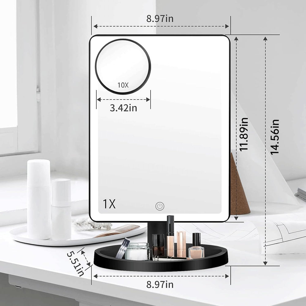 FUNTOUCH grossissement 10x pour examiner chaque détail des yeux.