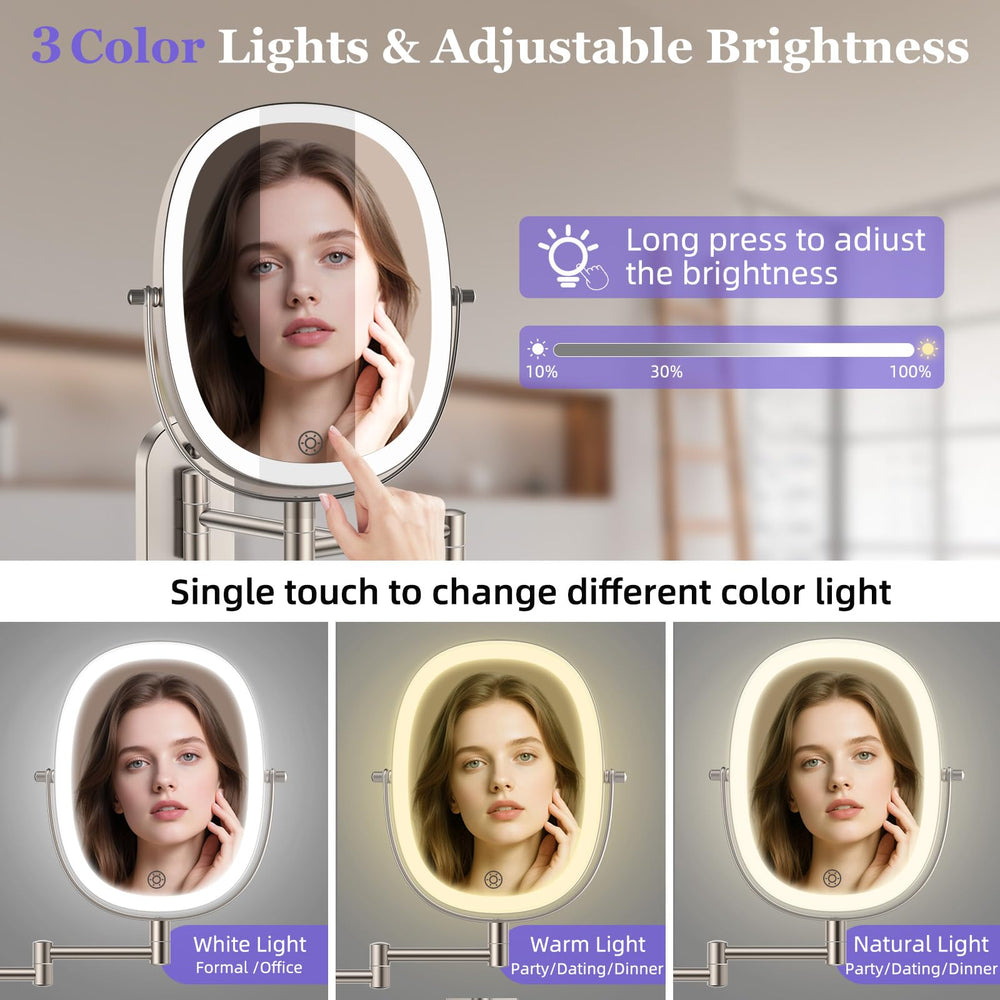 Éclairage LED 84 diodes FUNTOUCH pour une lumière uniforme.