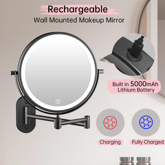 Miroir FUNTOUCH double face 1X/30X pour détails