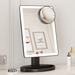 FUNTOUCH miroir LED 88 – éclairage uniforme révélant les détails.
