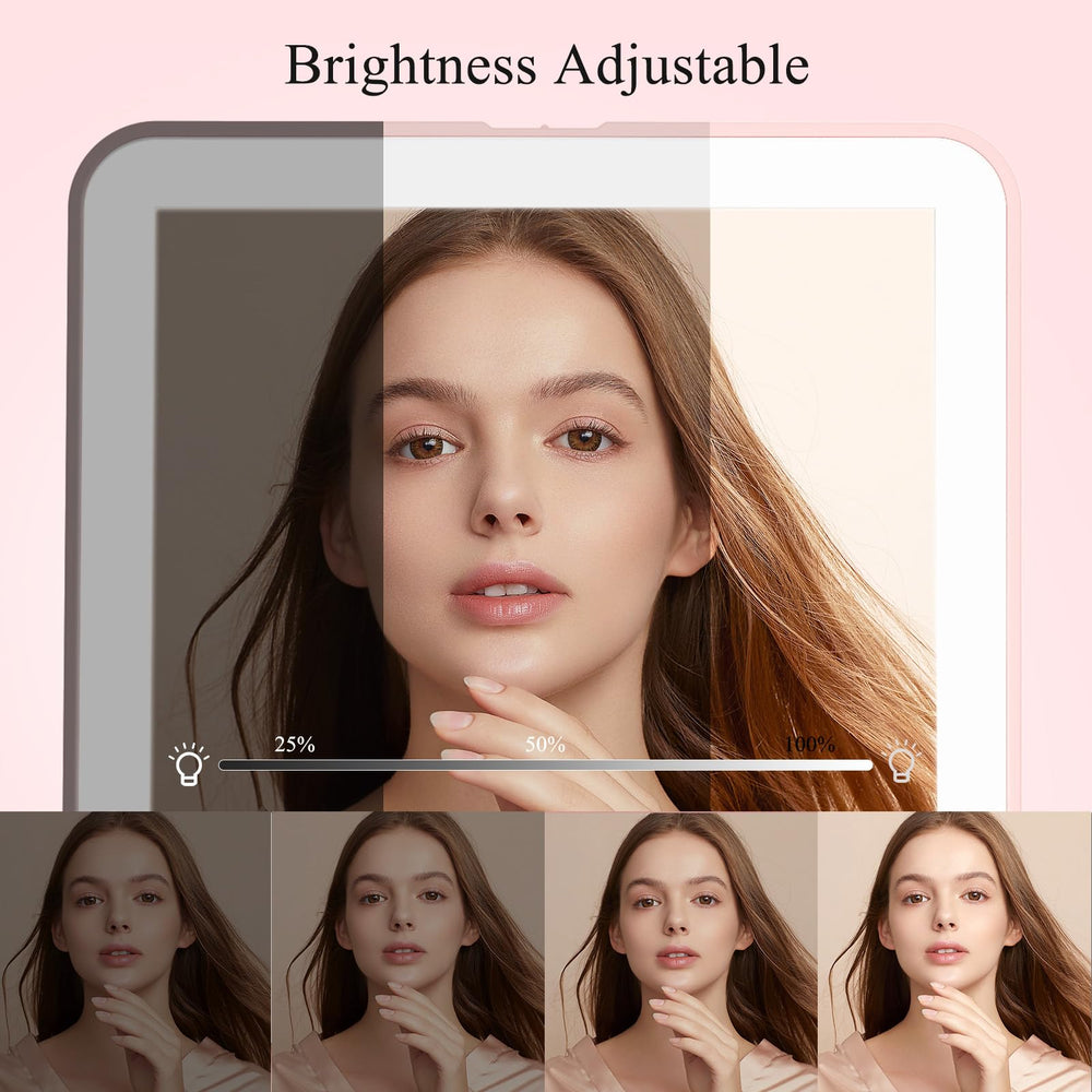 Miroir FUNTOUCH rechargeable par USB-C pour voyages sans piles