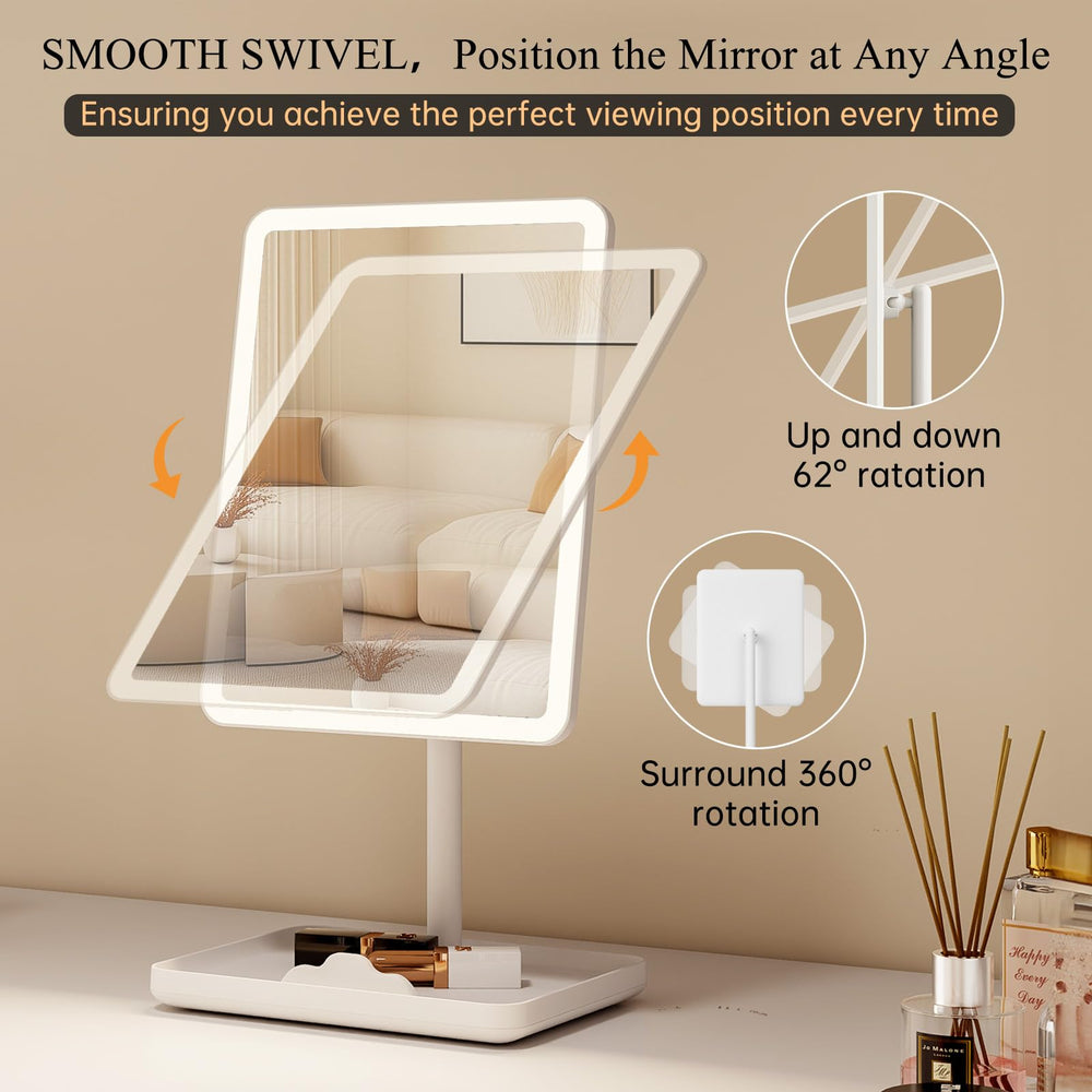 Miroir lumineux FUNTOUCH, cadeau élégant pour anniversaires et occasions