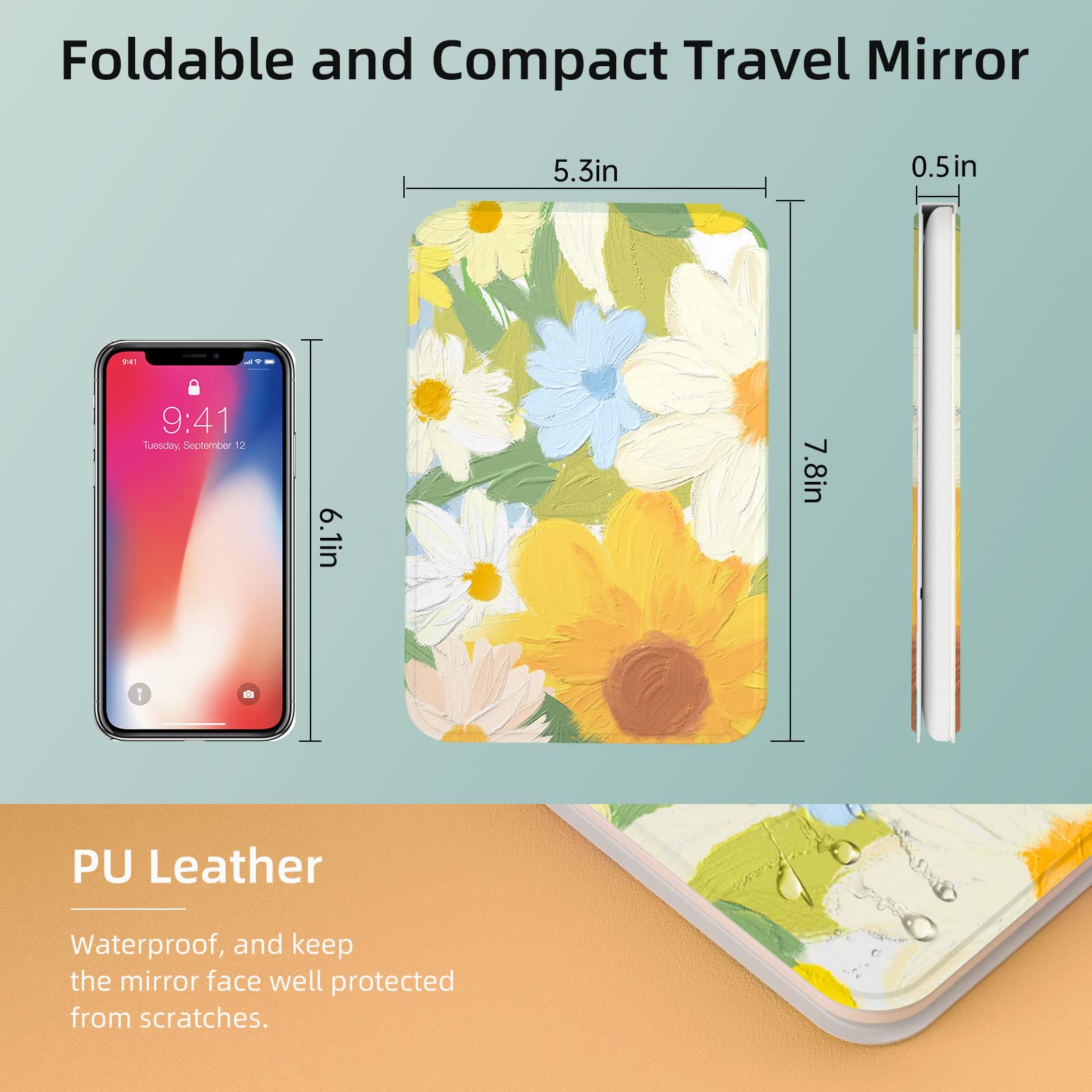 FUNTOUCH Rotation-180-degres: angle réglable pour vue parfaite.