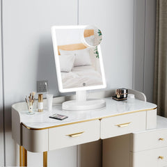 Miroir FUNTOUCH avec rotation à 360 degrés pour trouver l’angle parfait.