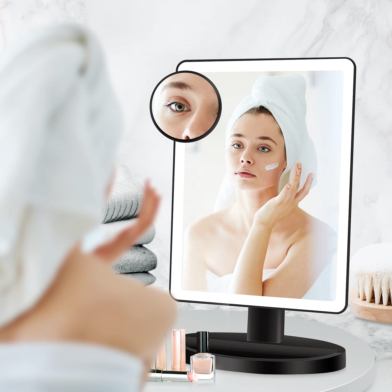 FUNTOUCH ventouses amovibles pour fixation sur surface vitrée.