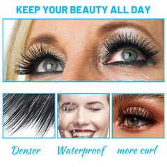 Fupah Mascara waterproof noir: tenue longue durée