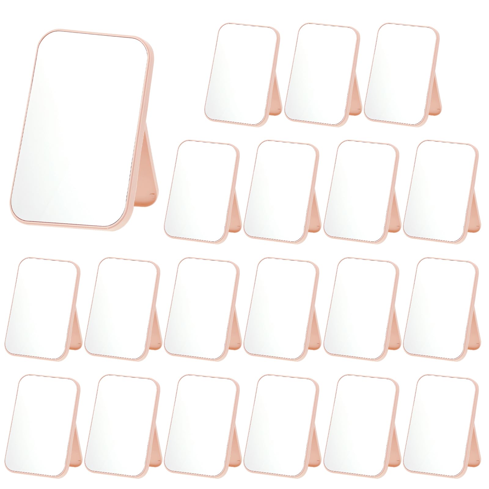 Miroir spa rose pliable FUPMILPHRANX pour retouches maquillage lors d une fête