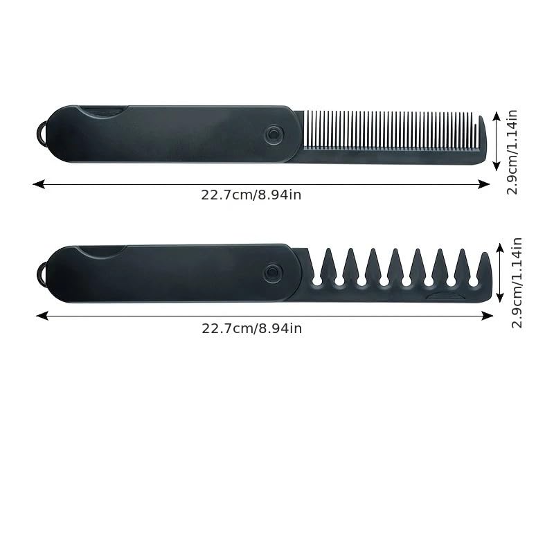 Brosse FUPUAII compacte et pliable, pratique à emporter dans le sac.