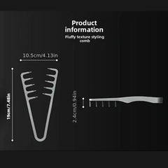 Brosse FUPUAII avec poignée texturée pour une prise en main confortable.