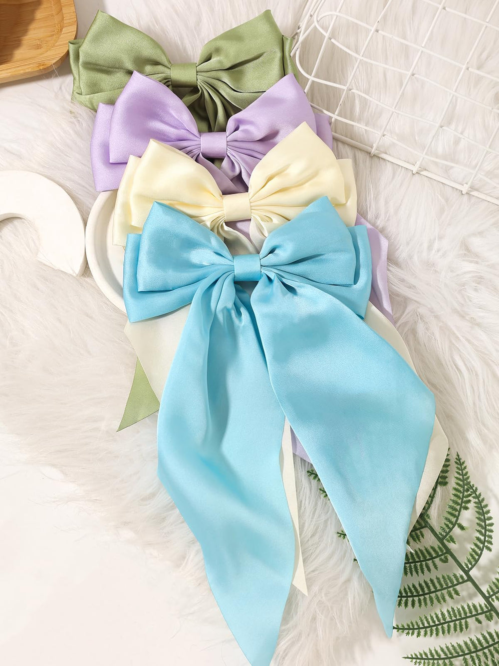 Furling Pompoms ensemble neuf couleurs, options variées pour personnaliser les coiffures
