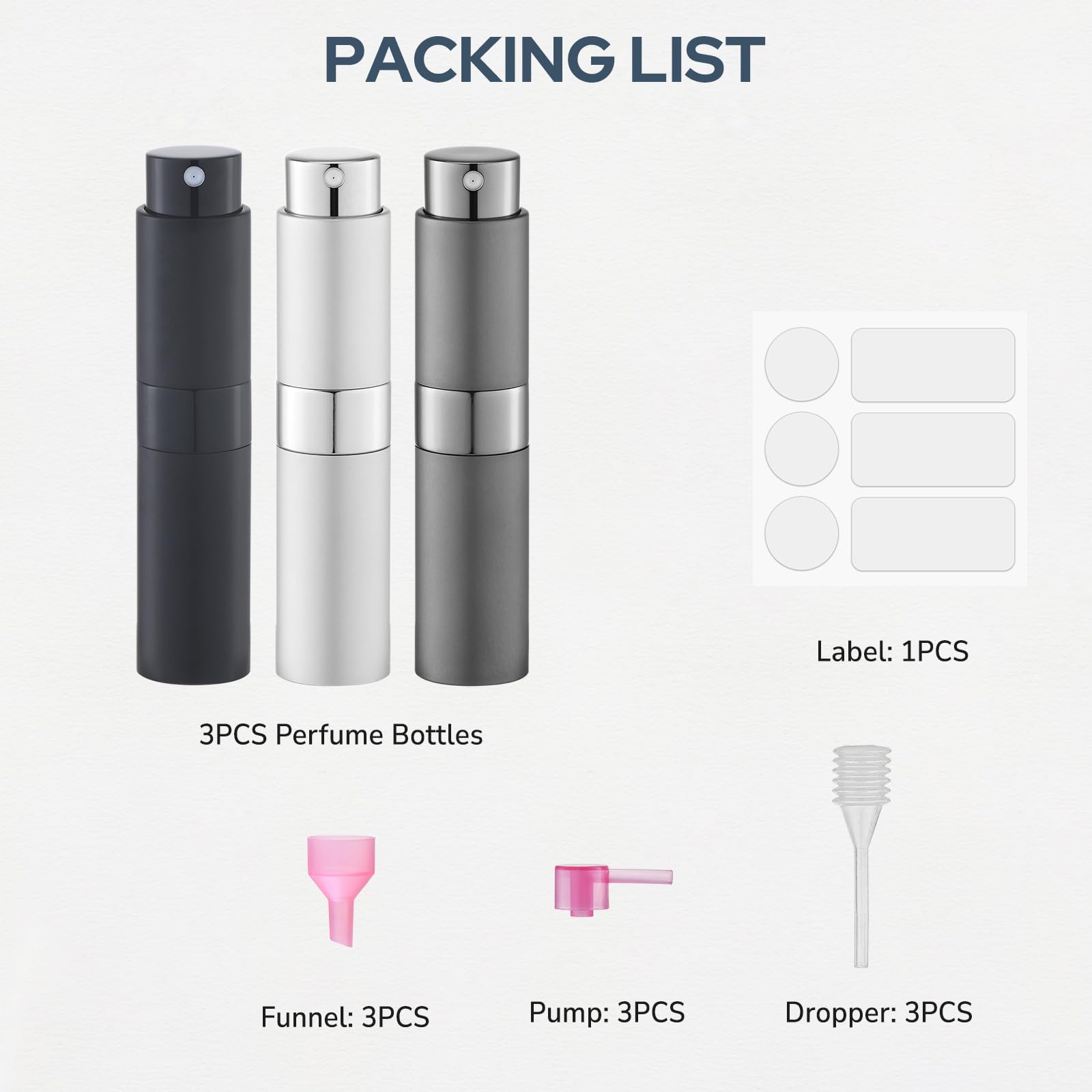 Fusupak kit remplissage inclus, accessoire pratique en déplacement