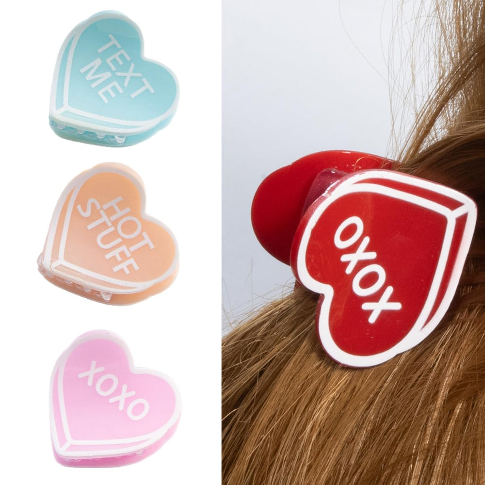 Fuyage: cœur XOXO rouge, accessoire chic pour occasions spéciales