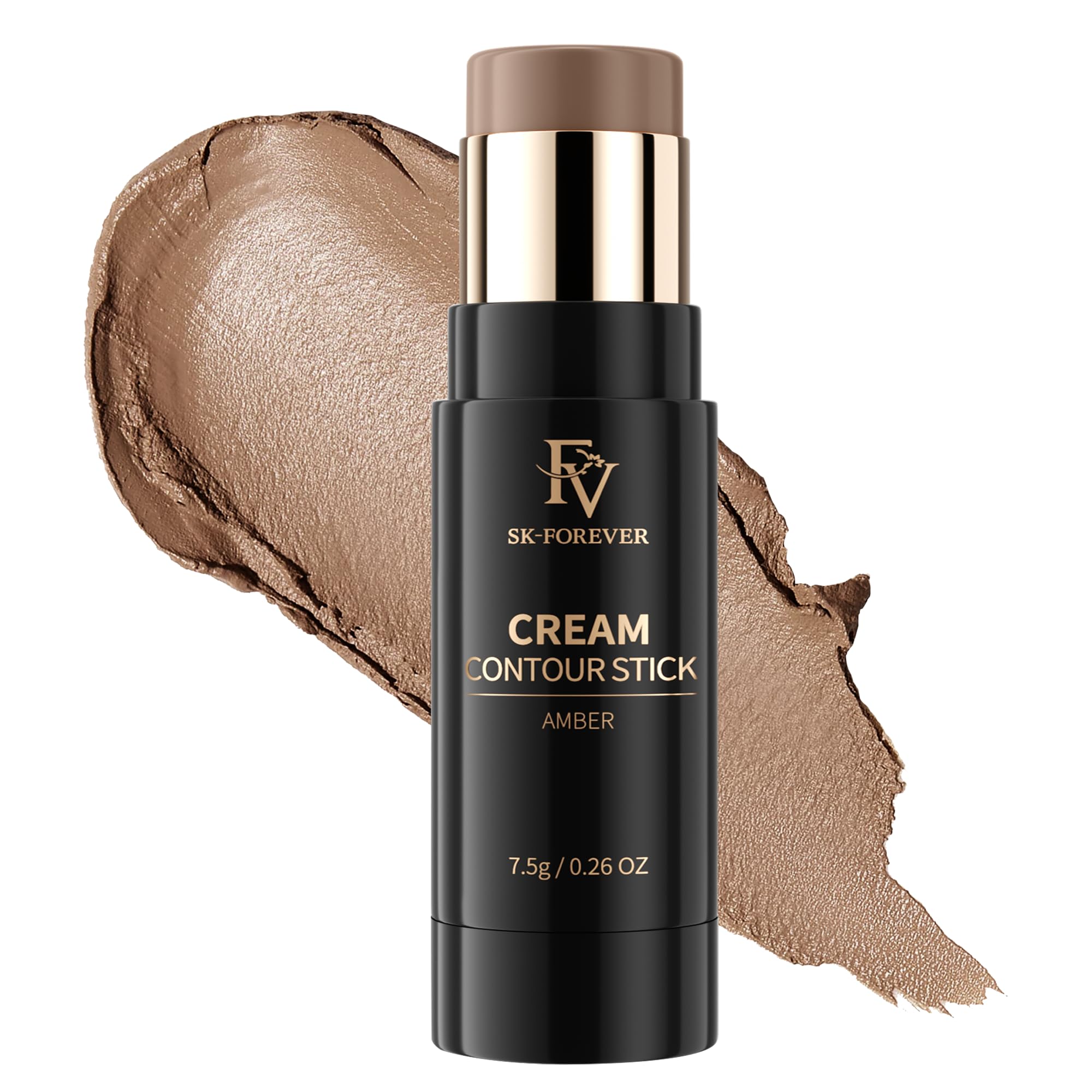 FV contour-stick froid ambre, rendu naturel et contour précis, longue tenue.