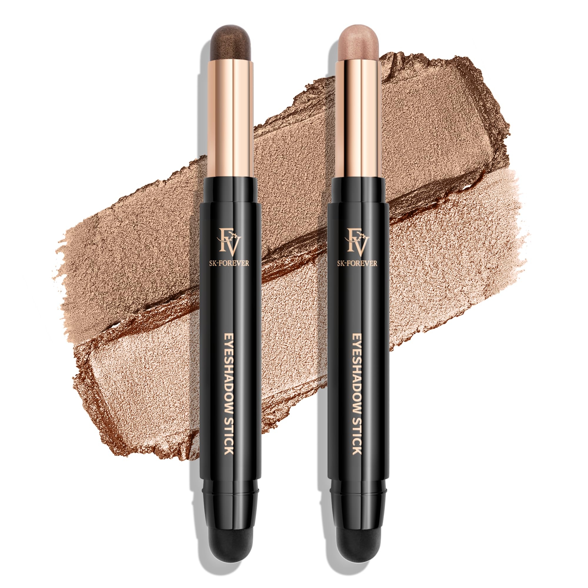 FV crayon fard duo étanche : teinte or et champagne pour un regard lumineux.