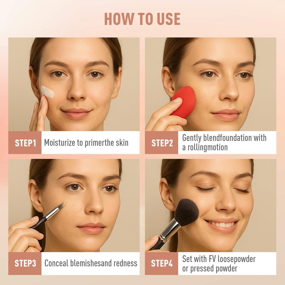 FV Foundation duo: kit pratique pour usage quotidien.