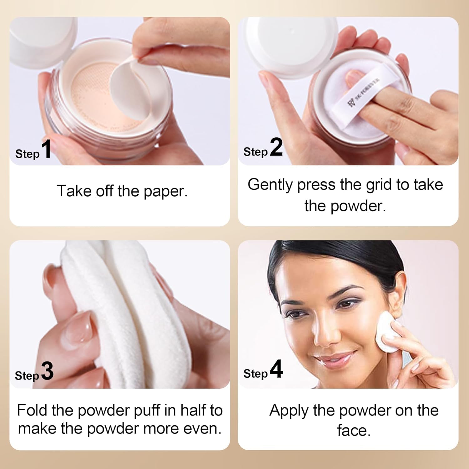 FV Poudre finition mat invisible – convient à tous les tons pour un look naturel.