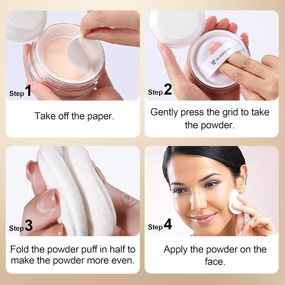 FV Poudre finition mat invisible – convient à tous les tons pour un look naturel.