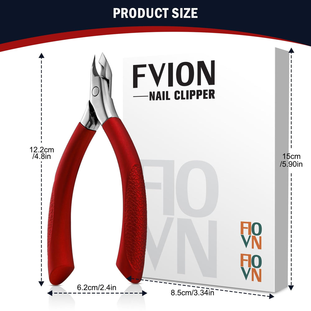 FVION Coupe-cuticules se nettoie facilement et reste hygiénique.