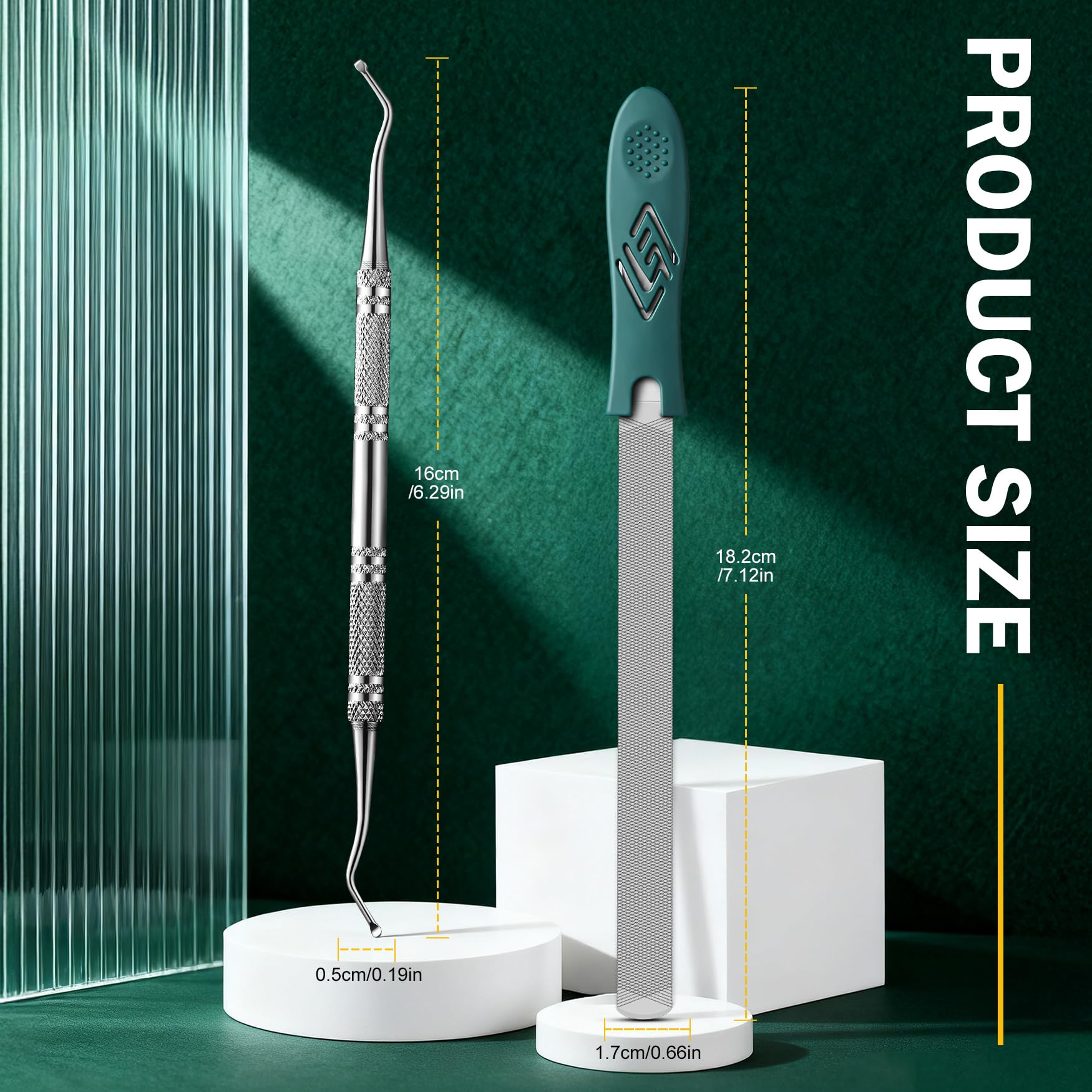FVION kit compact et portable, idéal pour voyage et sac de toilette.