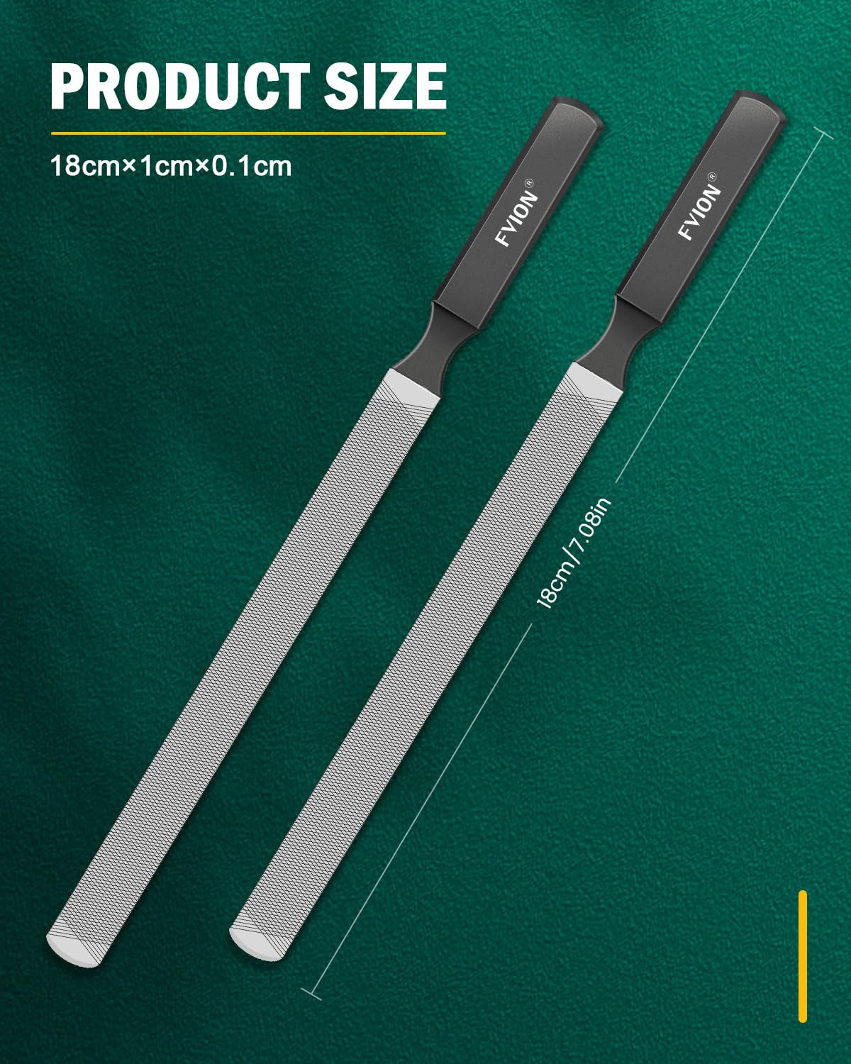 FVION lime à ongles, outil professionnel pour la maison.