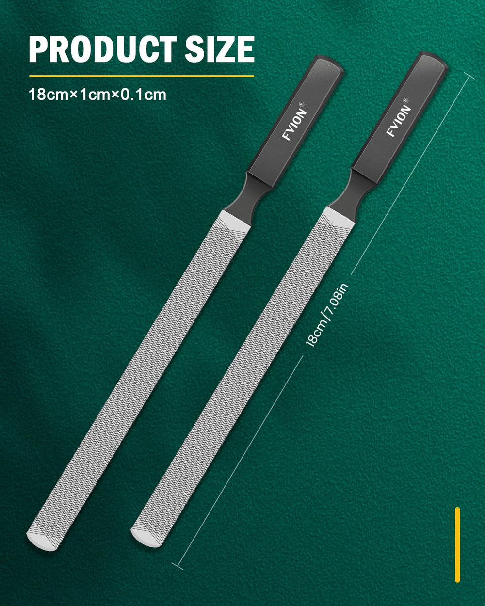 FVION lime à ongles, outil professionnel pour la maison.
