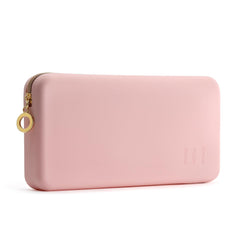 FVION trousse pinceaux zippée en silicone pour voyage, rangement rapide et hygiénique.