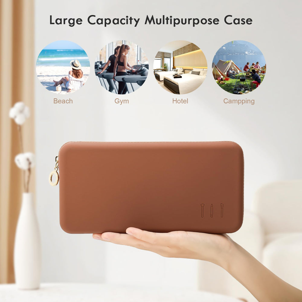 FVION utilisation en voyage, compagnon léger et fiable pour votre trousse beauté.
